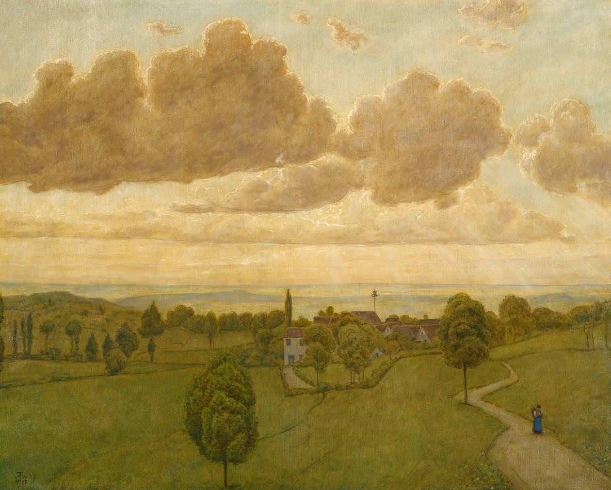Landscape by Hans Thoma
