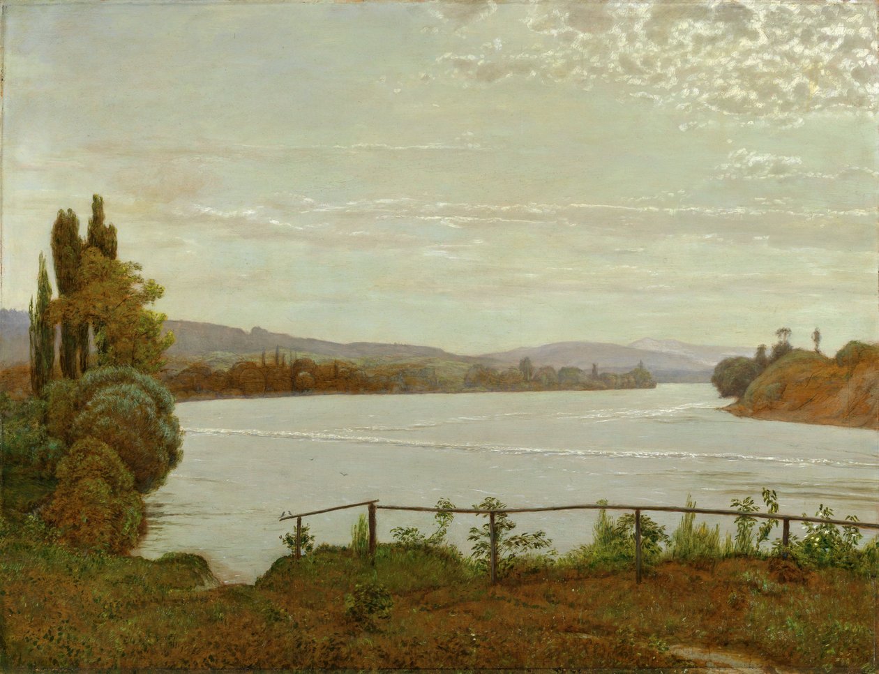 Morning on the Upper Rhine near Säckingen by Hans Thoma