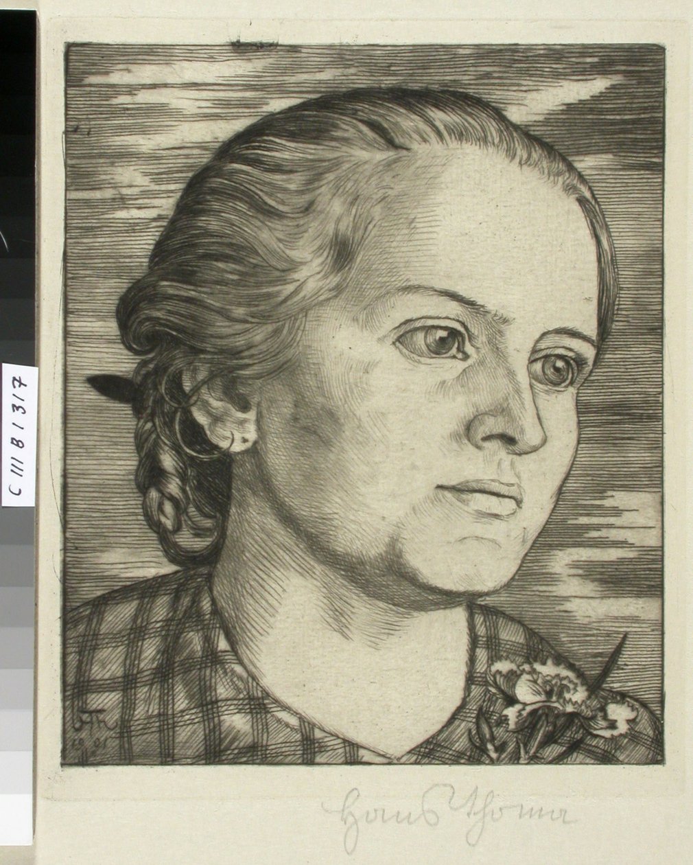Portrait of a Woman by Hans Thoma