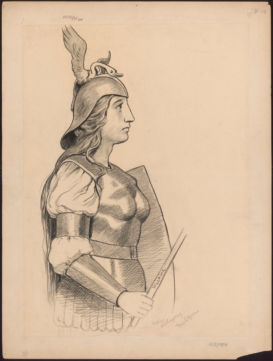 Valkyrie Costume Design by Hans Thoma