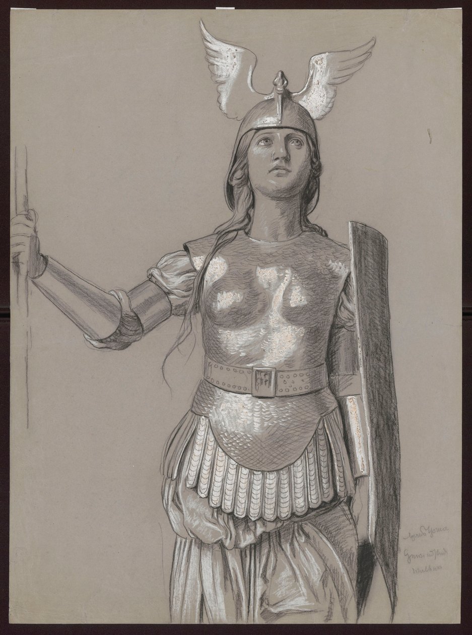 Valkyrie Costume Design by Hans Thoma