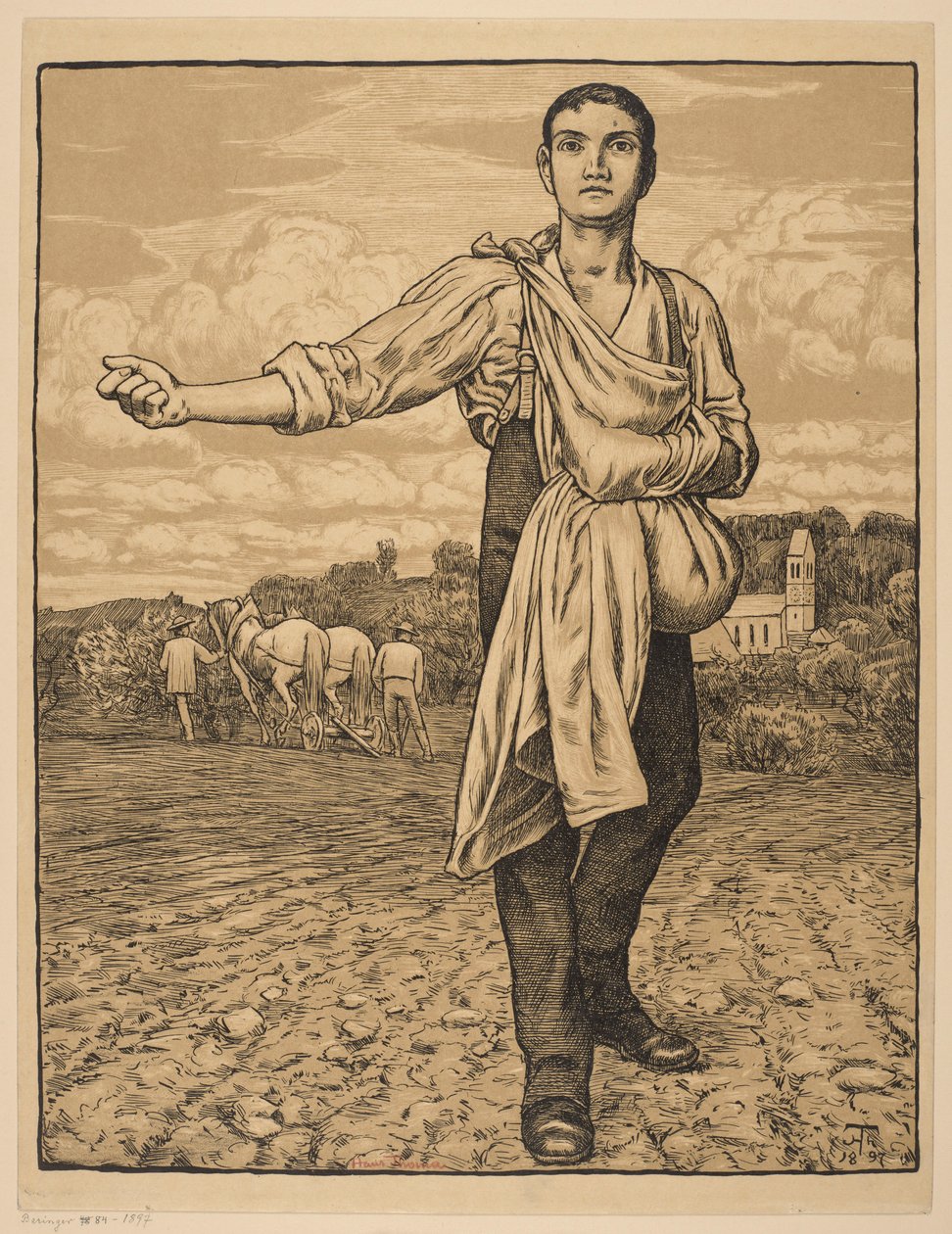 The Sower by Hans Thoma