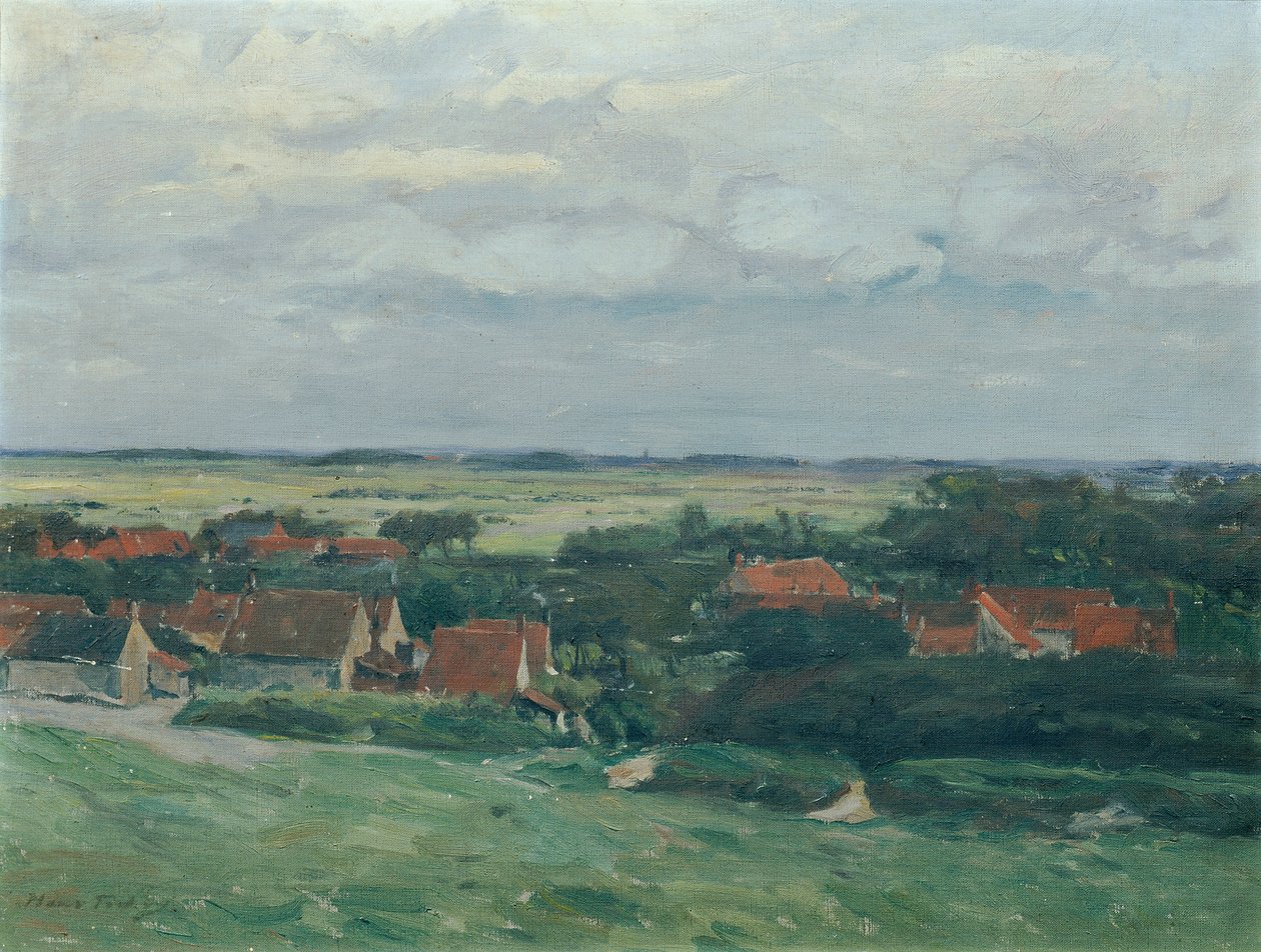 Dutch Landscape by Hans Tichy