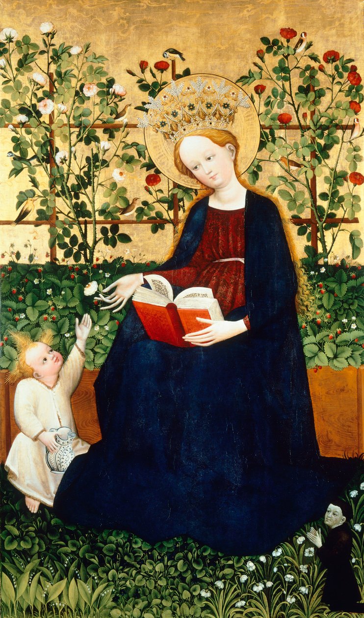 The strawberries Virgin by Hans Tieffenthal