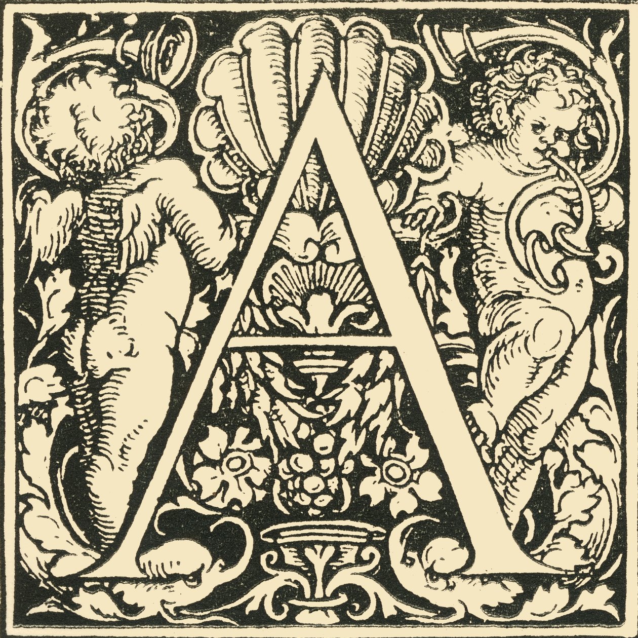 A - An Alphabet by Hans Weiditz by Hans Weiditz