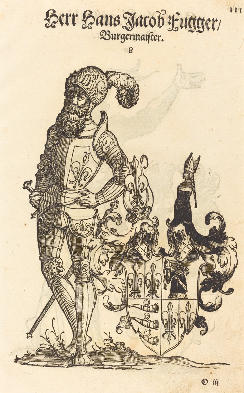 Page from Geschlechter Buch - Ausberg by Hans Weiditz, II