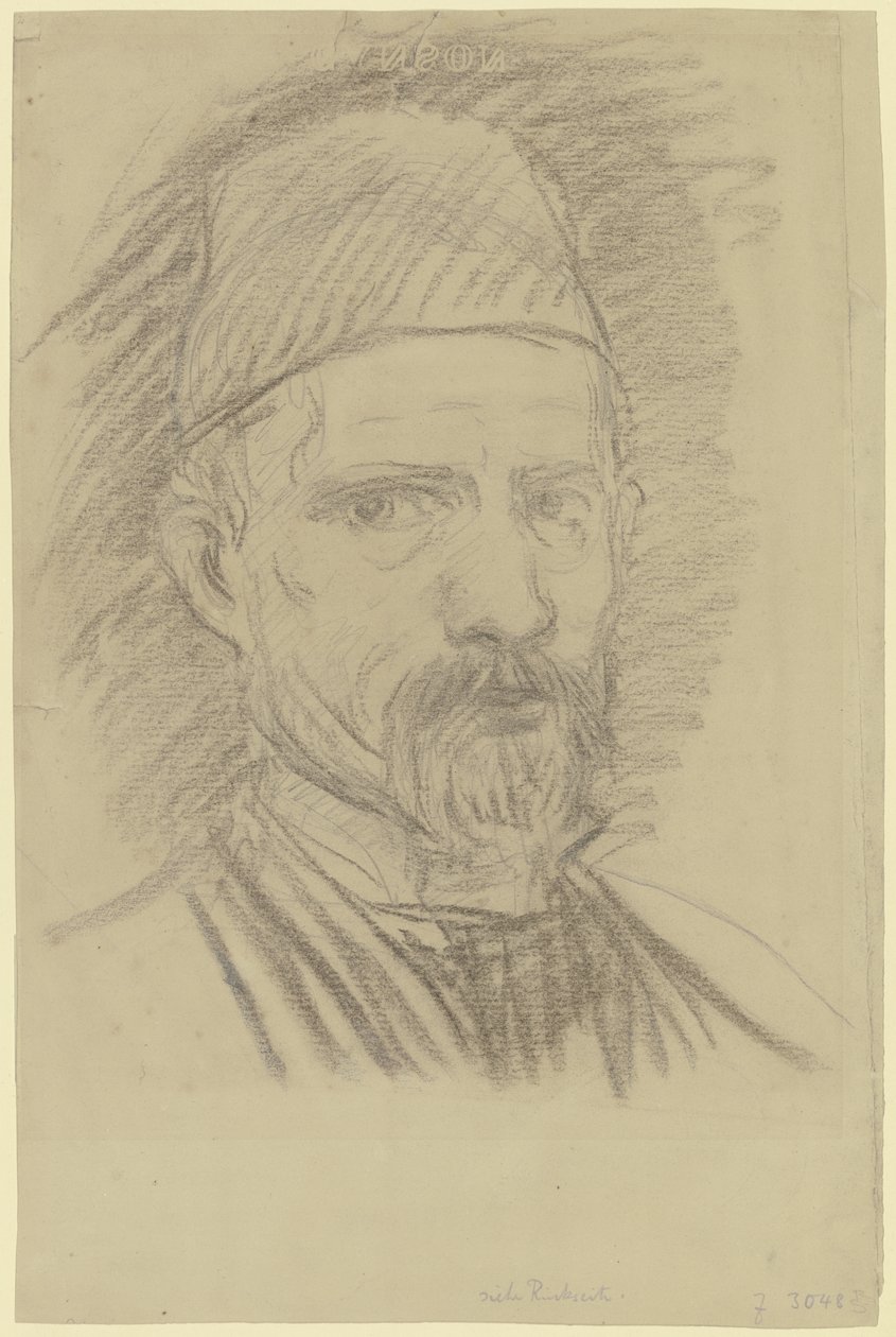 Self-portrait by Hans von Marées