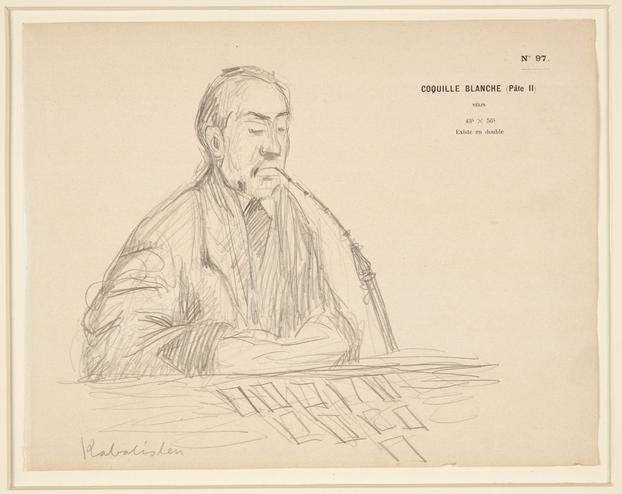 The Kabbalist. The Artist