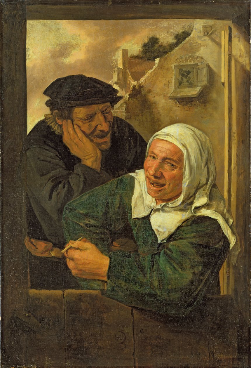 Old Couple by Harmen Hals