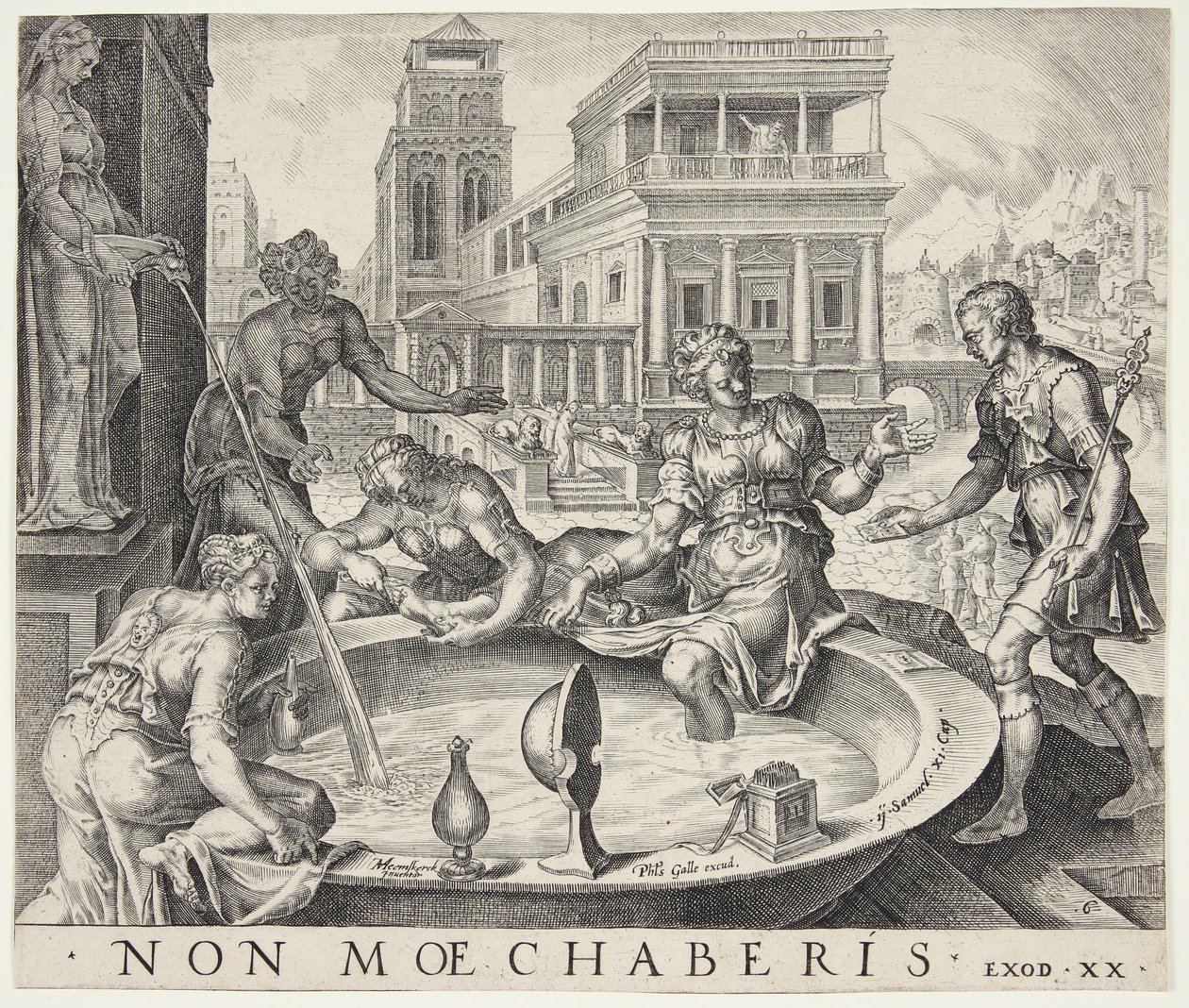 Thou Shalt Not Commit Adultery by Harmen Jansz. Muller