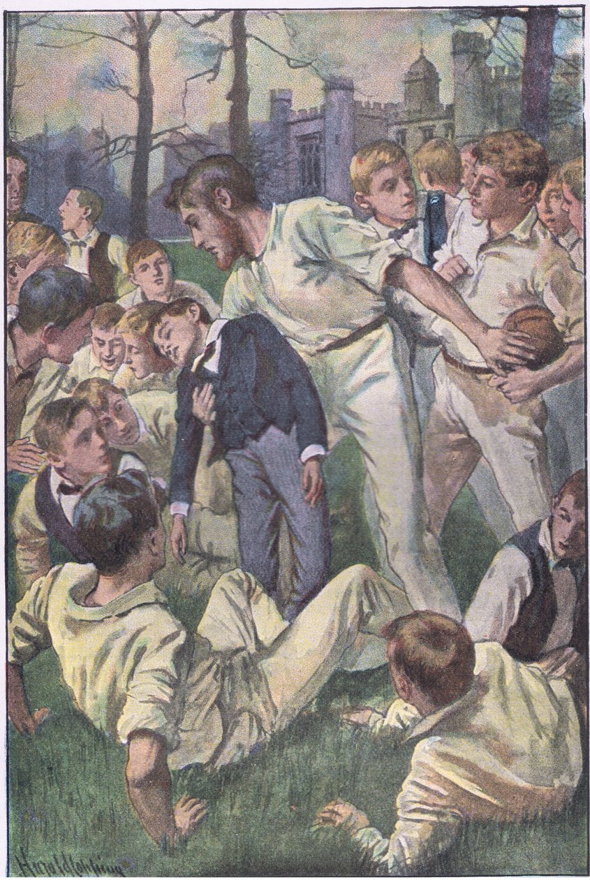 Old Brooke Picks Him Up by Harold Copping: Fine art print