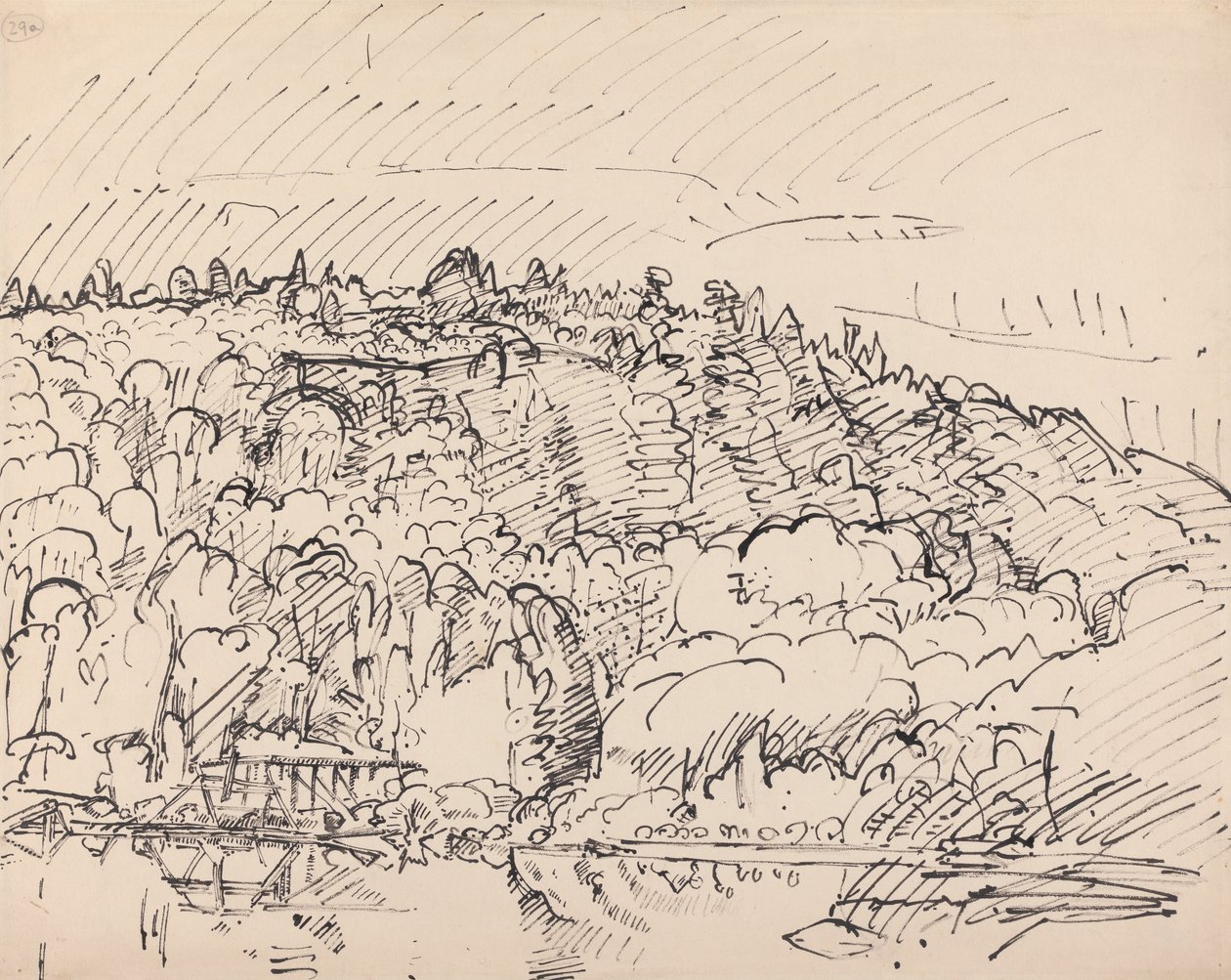 Norwegian Landscape by Harold Gilman