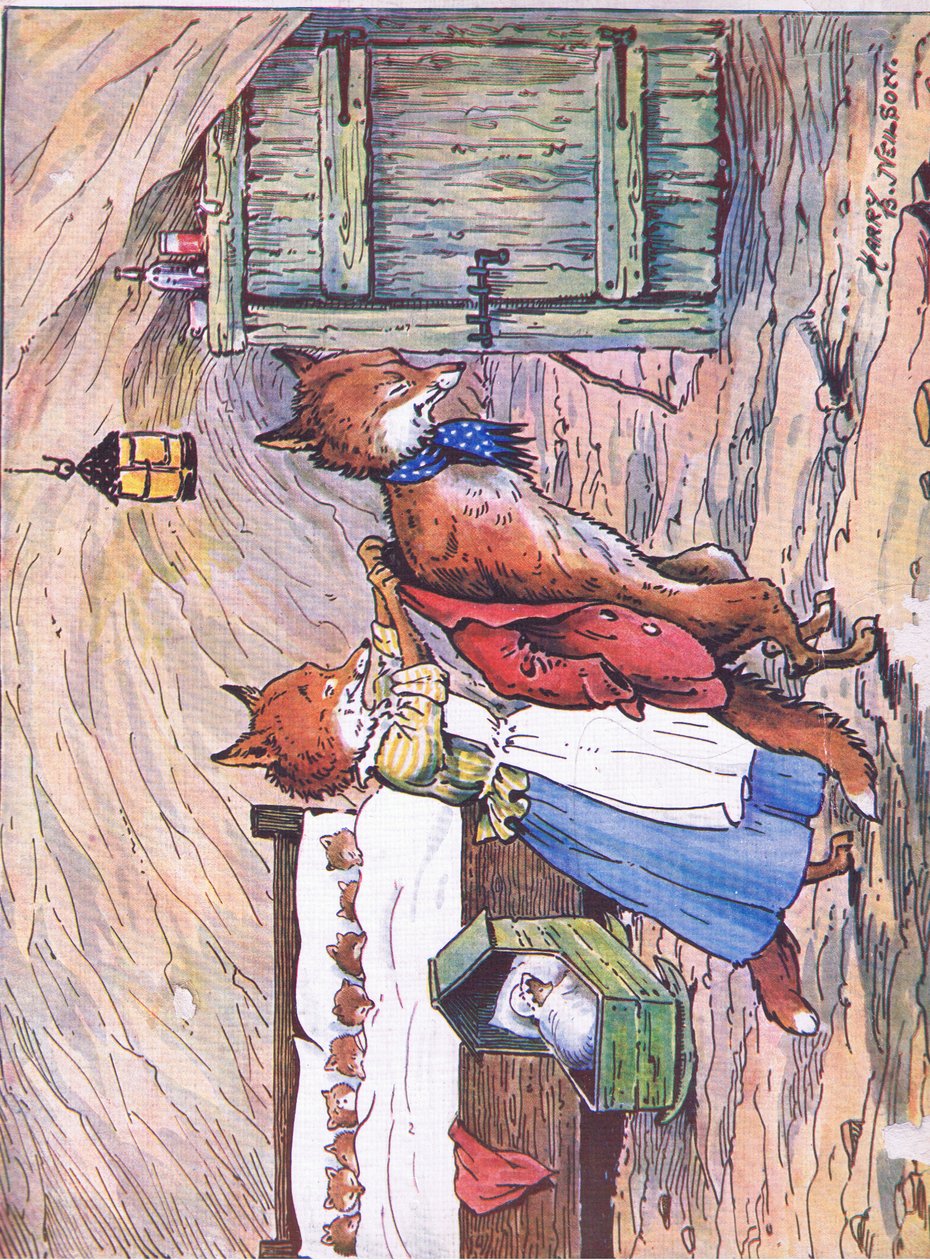 The fox went out in a hungry plight by Harry B Neilson