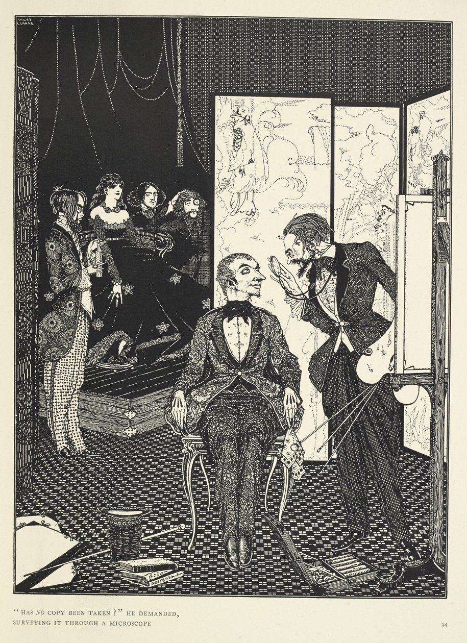 Has no copy been taken? Illustration for the story 