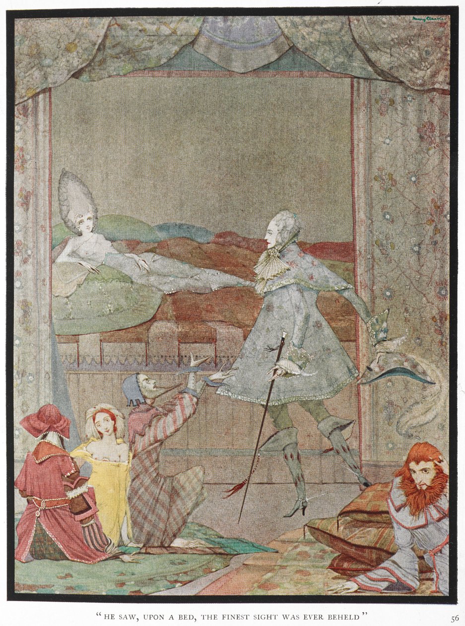 The Prince Seeing Sleeping Beauty by Harry Clarke