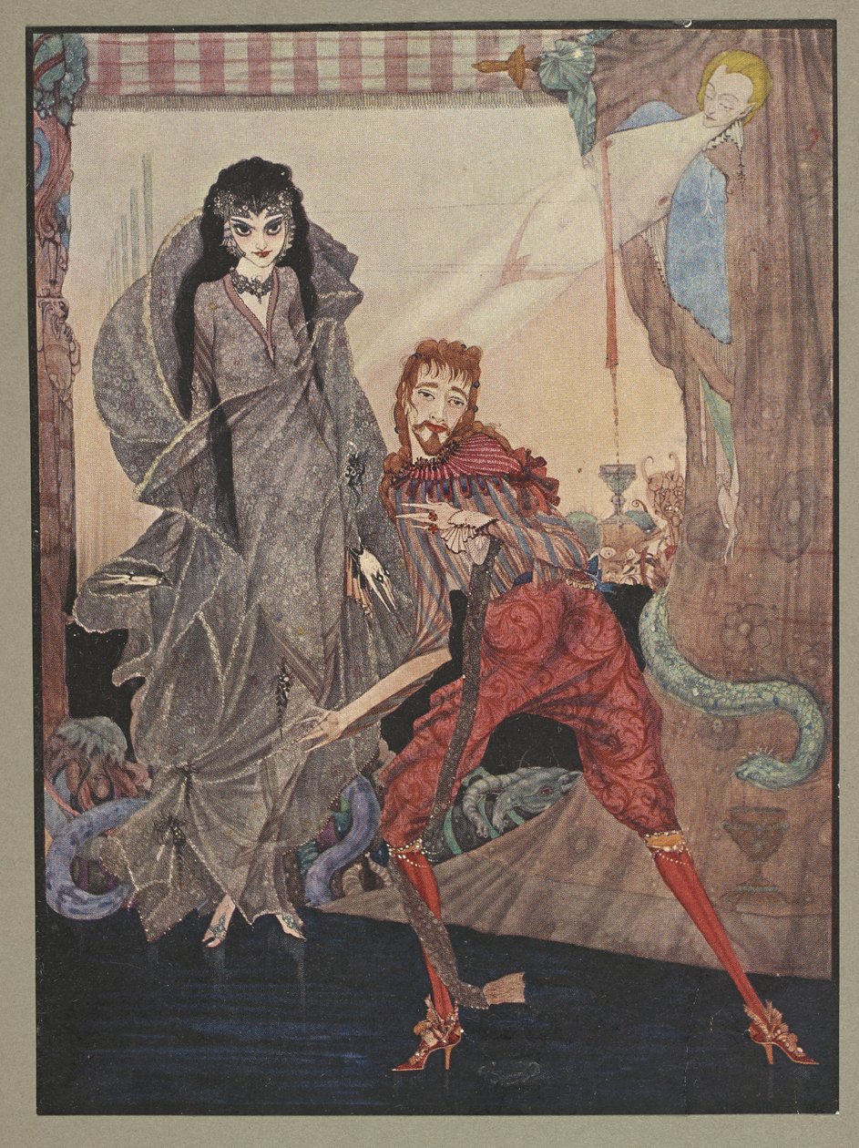 Lady Ligeia by Harry Clarke