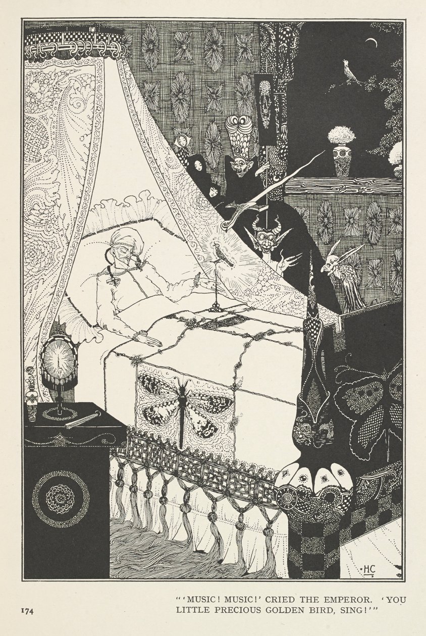 The Nightingale by Harry Clarke