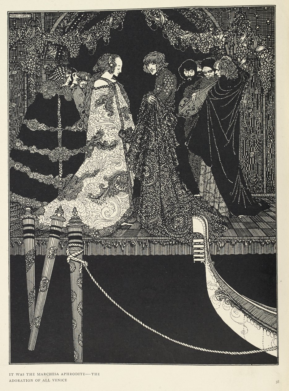 The Marchesa Aphrodite by Harry Clarke