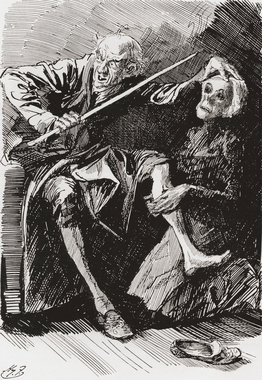 My Uncle and Betsy Snap by Harry Furniss