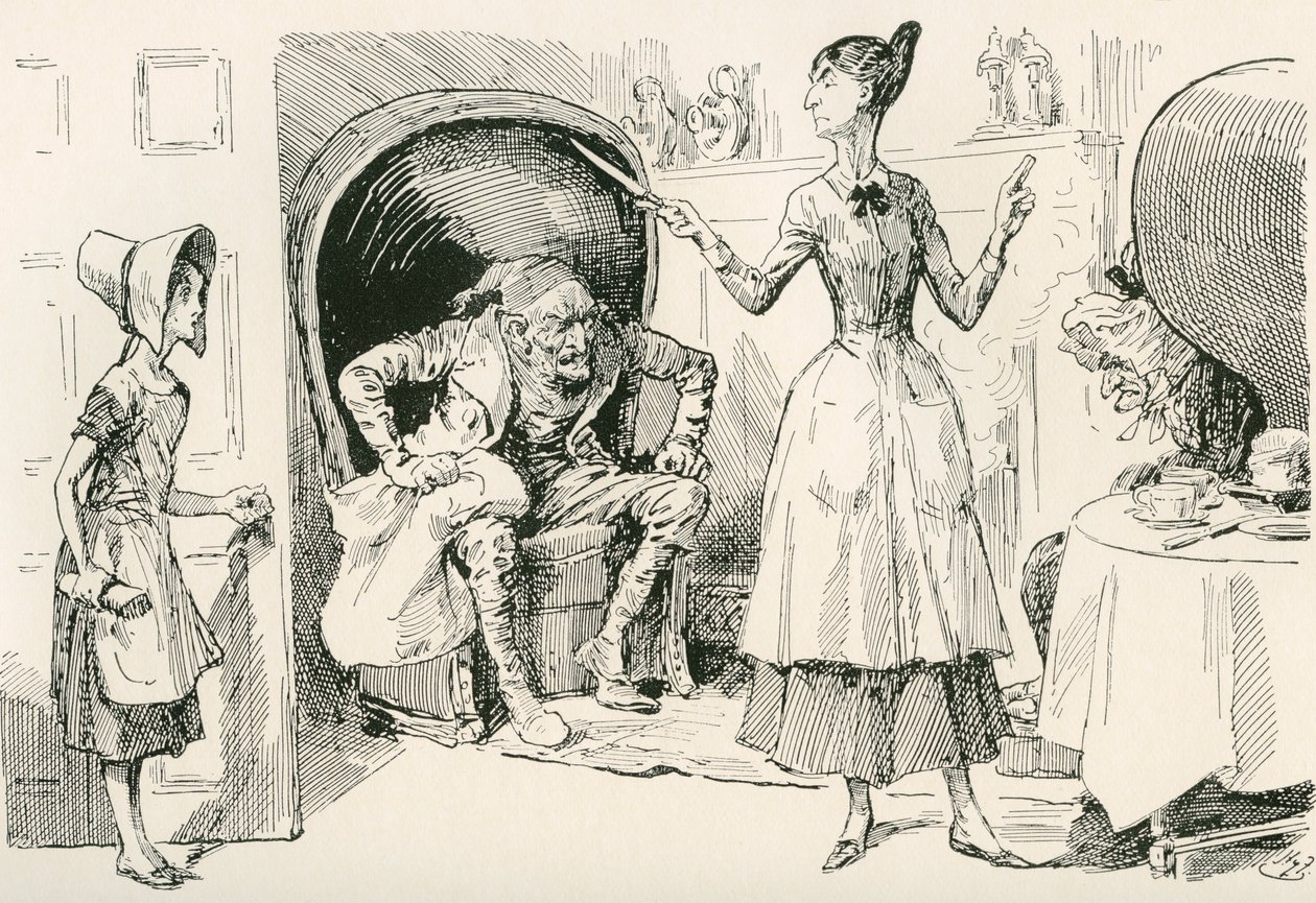 The Smallweed Family by Harry Furniss