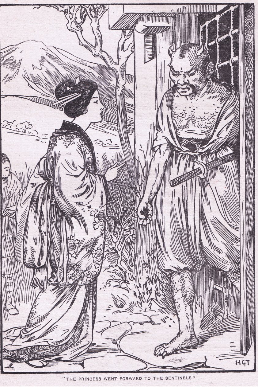 The princess went forward to the Sentinels by Harry George Theaker