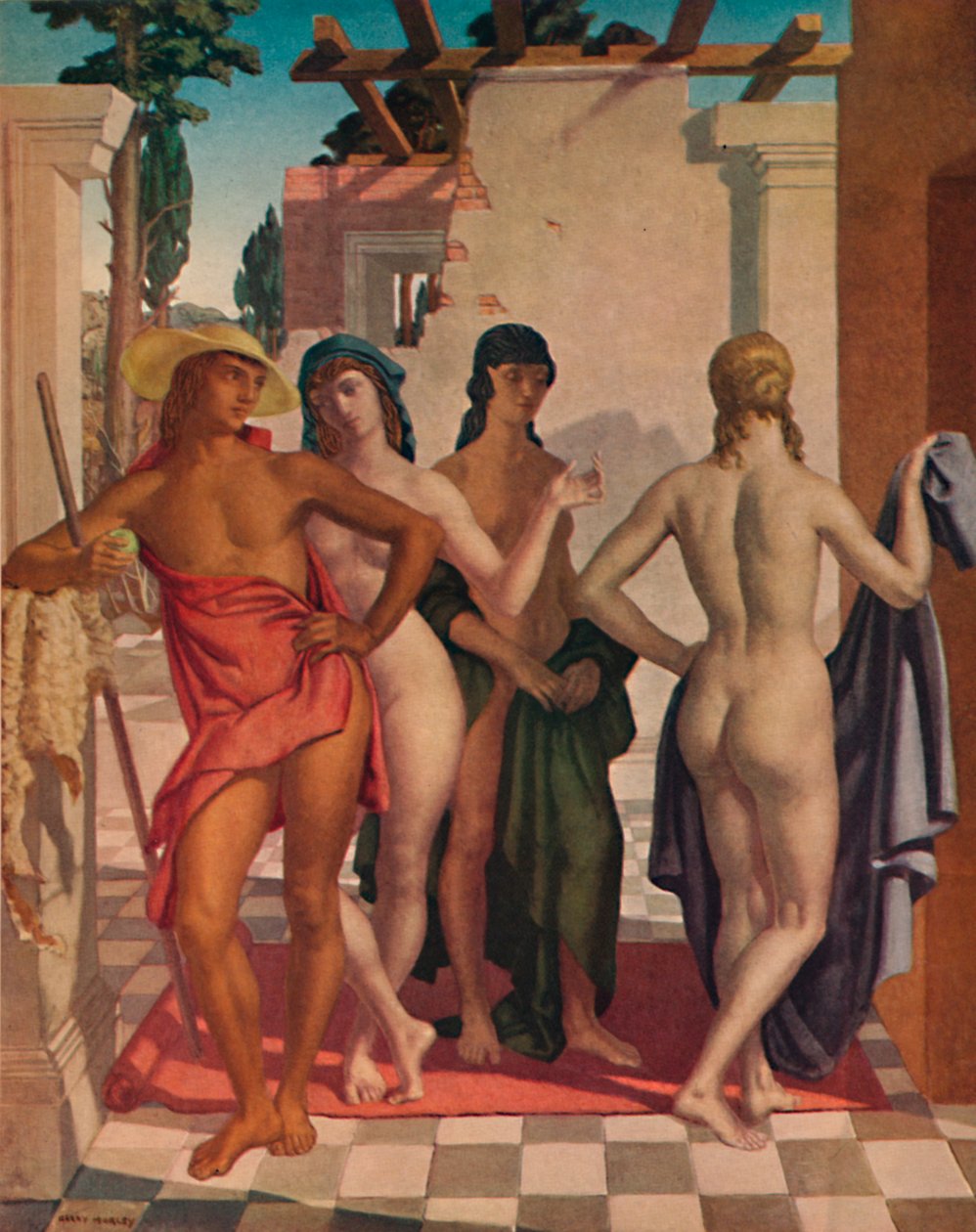The Judgment of Paris by Harry Morley
