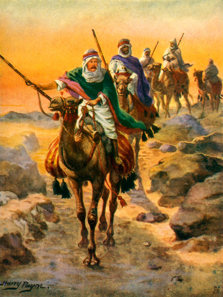 Lord Kitchener Disguised as an Arab by Harry Payne