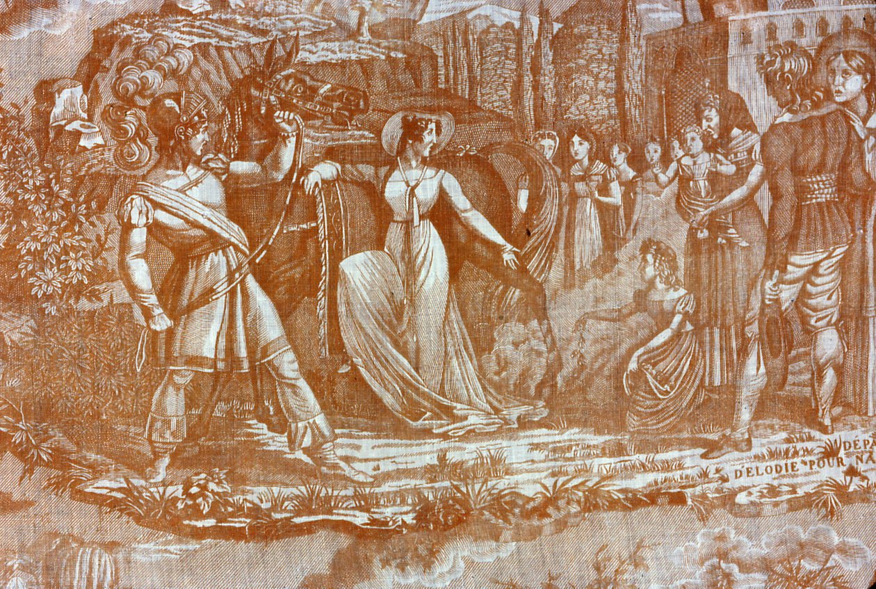 The Hermit at the Bridge over the Torrent by Hartmann et Fils