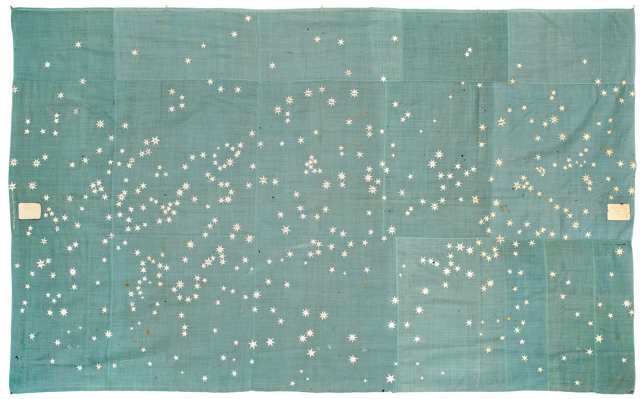 Celestial Manuscript Map by Hattie E. Rogers