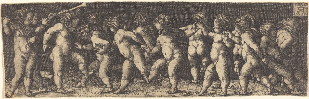 Dancing Children by Heinrich Aldegrever