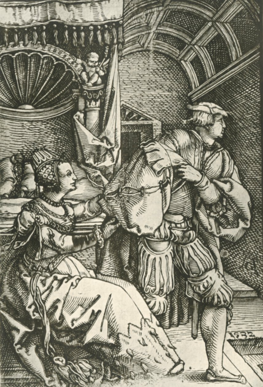 Joseph Fleeing from Potiphar