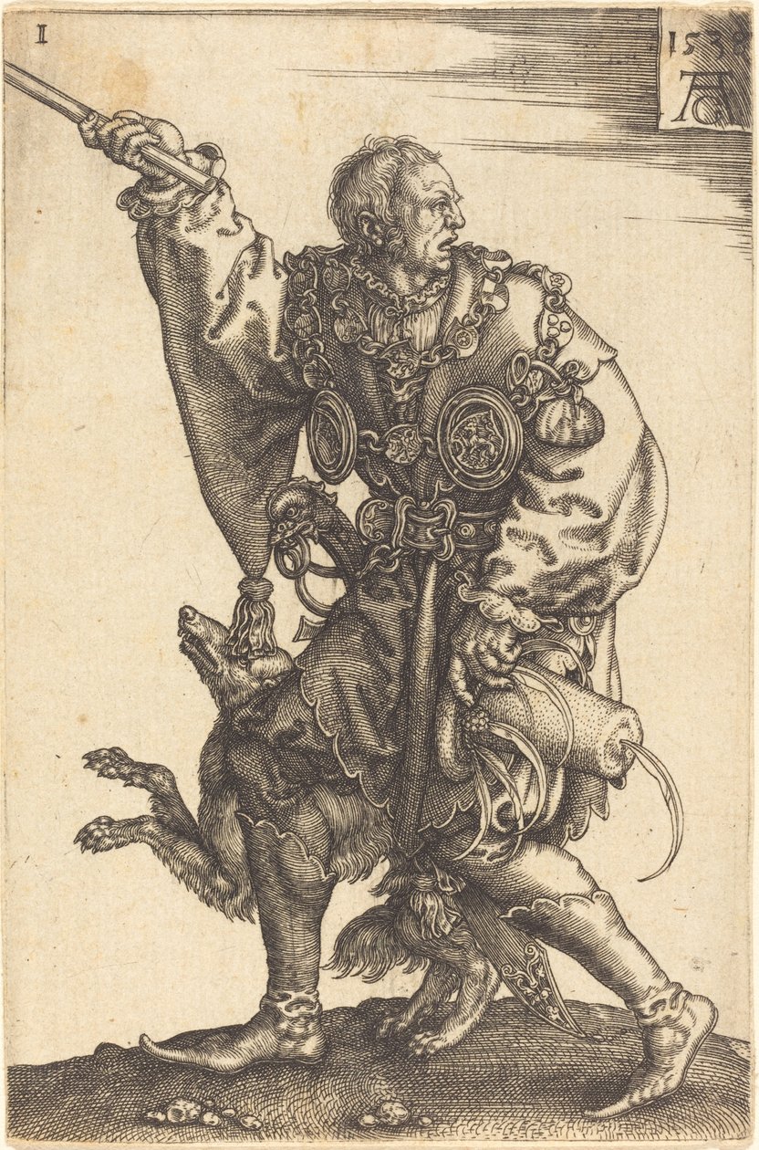 Large Wedding Dancers by Heinrich Aldegrever