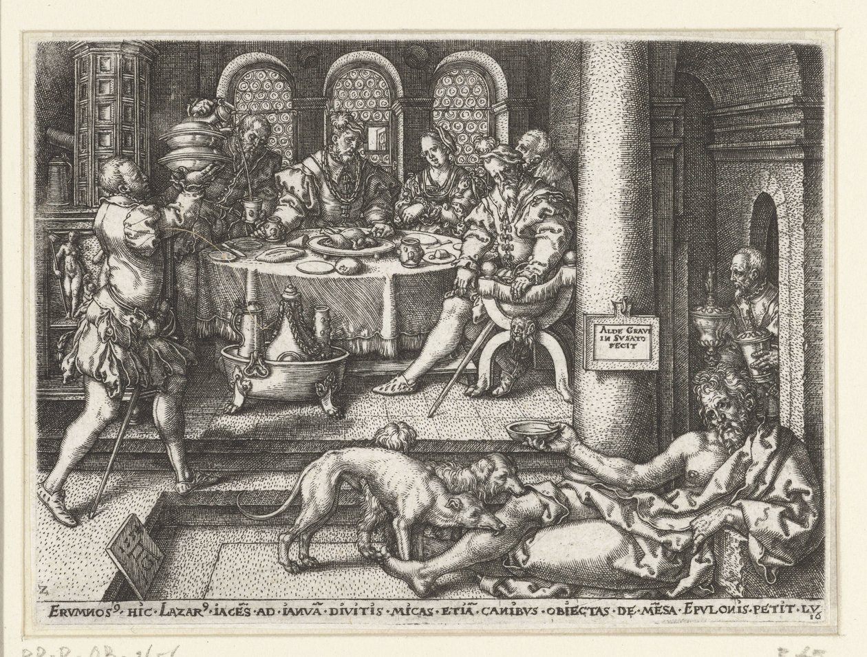 Lazarus Begging at the Rich Man