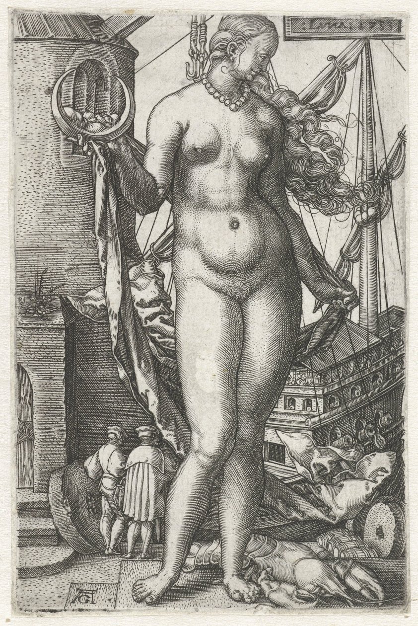 Luna by Heinrich Aldegrever
