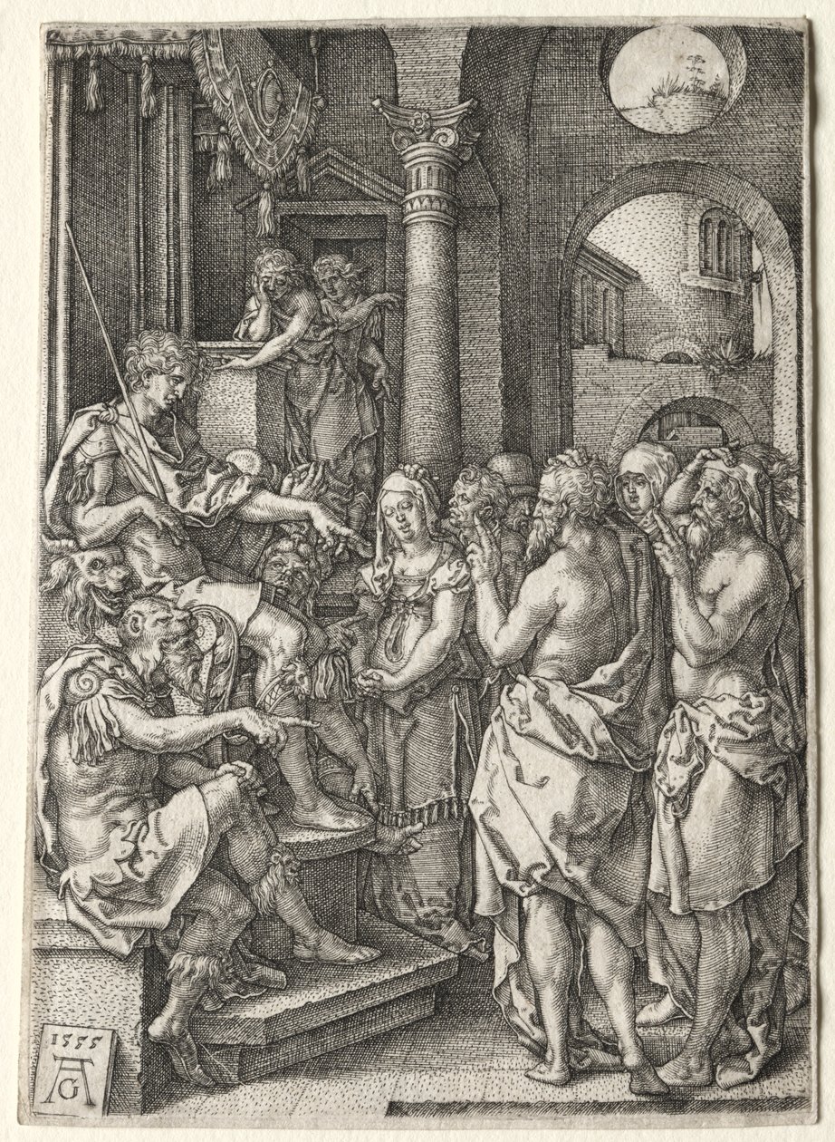 The Story of Susanna: Susanna Accused of Adultery by Heinrich Aldegrever