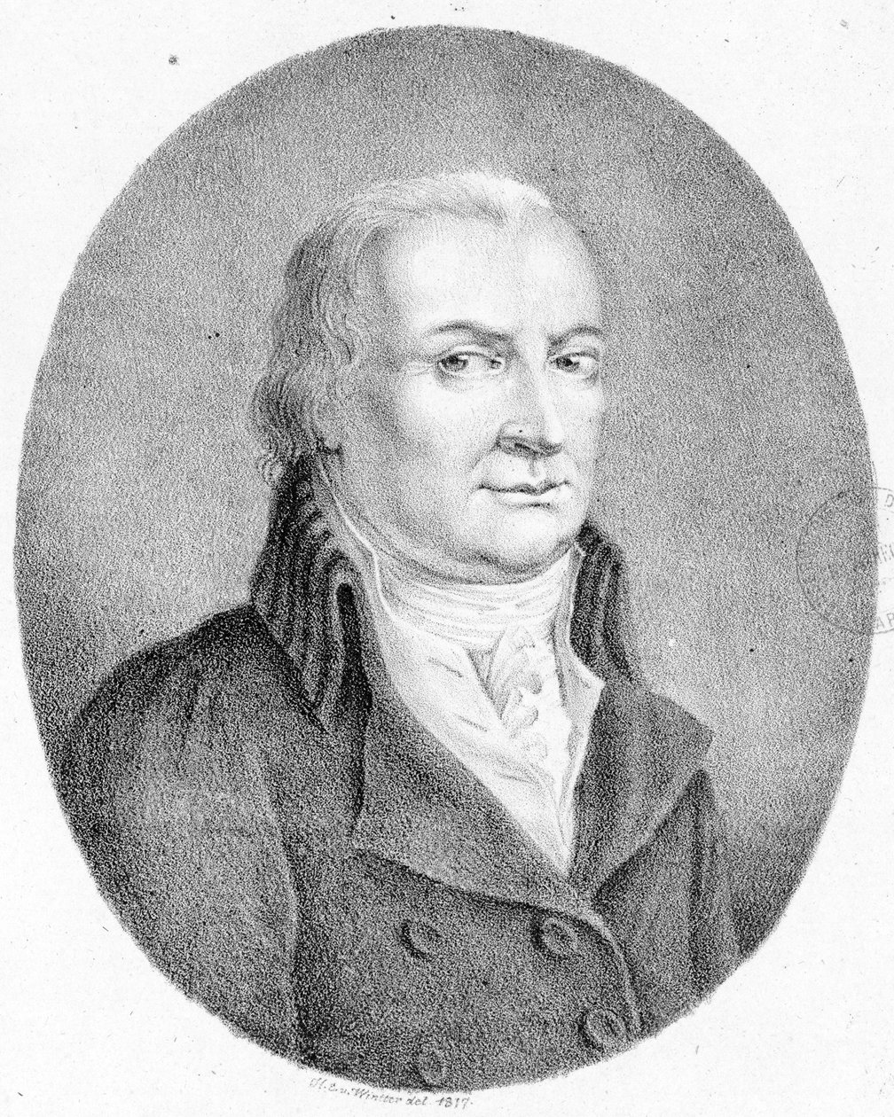 Depicted Person: Franz Bühler by Heinrich Eduard Winter