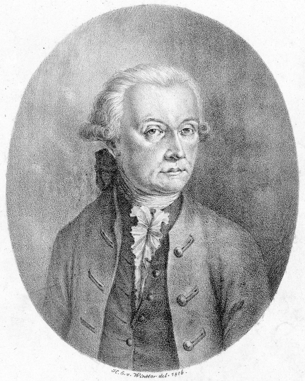 Leopold Mozart by Heinrich Eduard Winter
