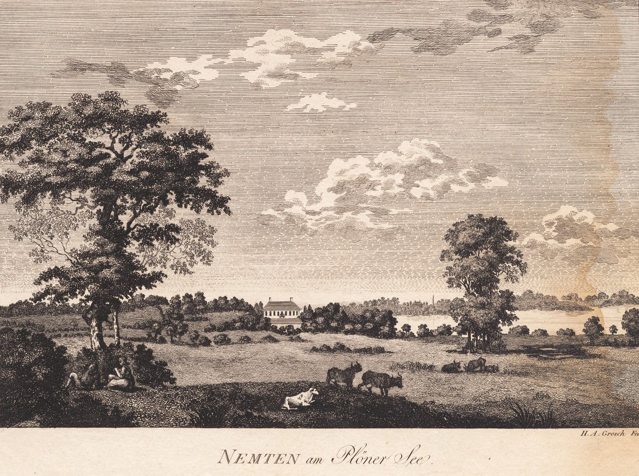 Nemten at Plöner Lake by Heinrich Grosch