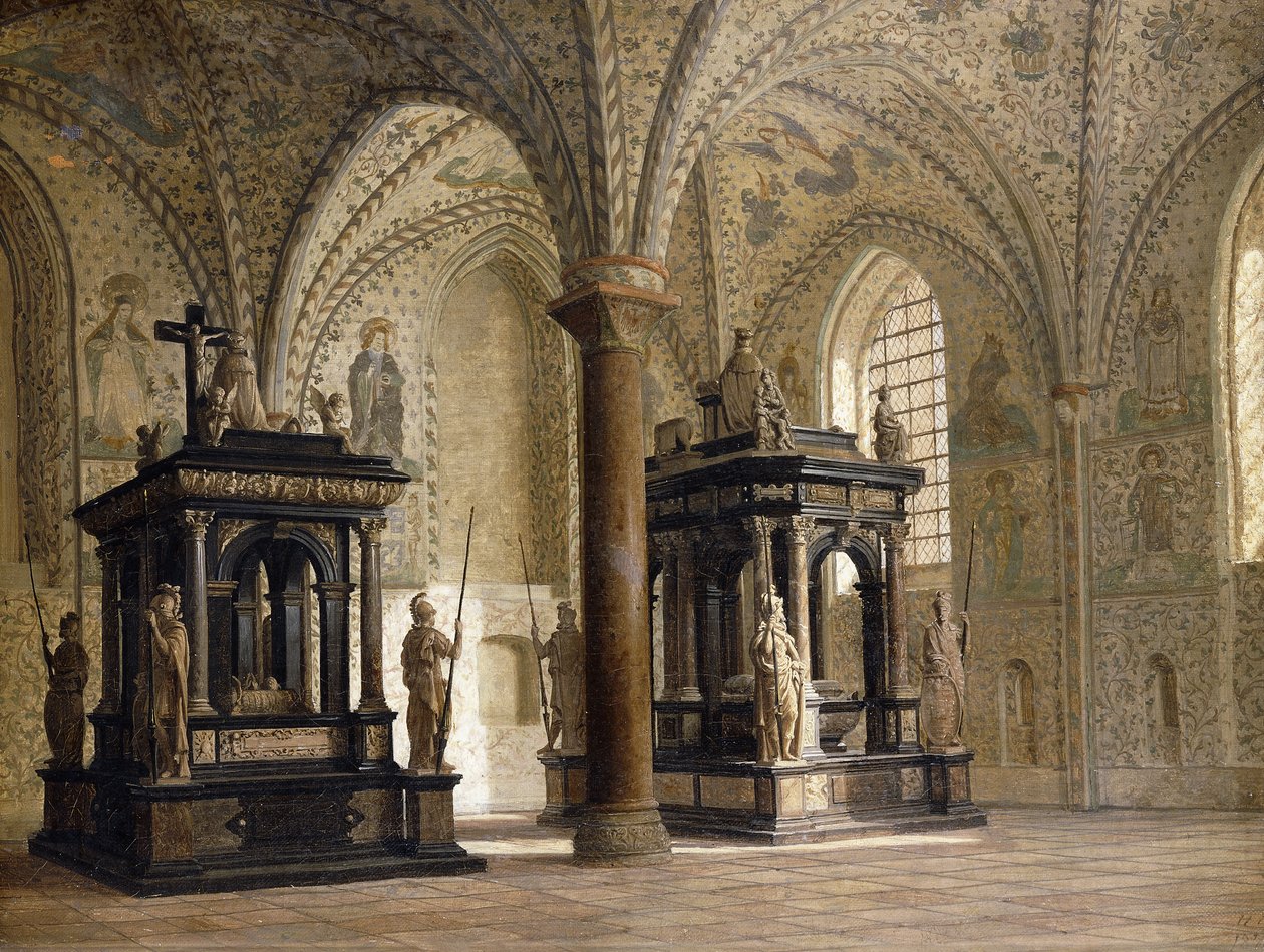 Roskilde Cathedral, Denmark by Heinrich Hansen