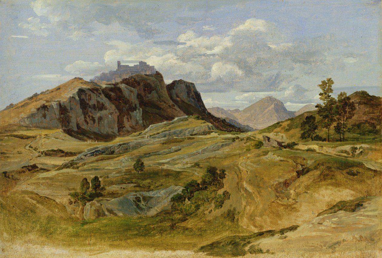 Landscape at Civitella by Heinrich Reinhold