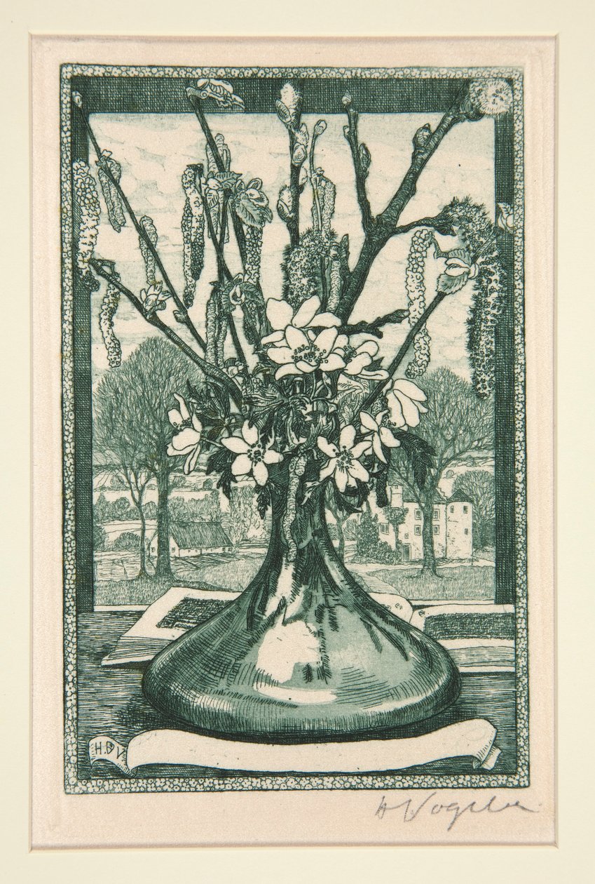 Bookplates by Heinrich Vogeler