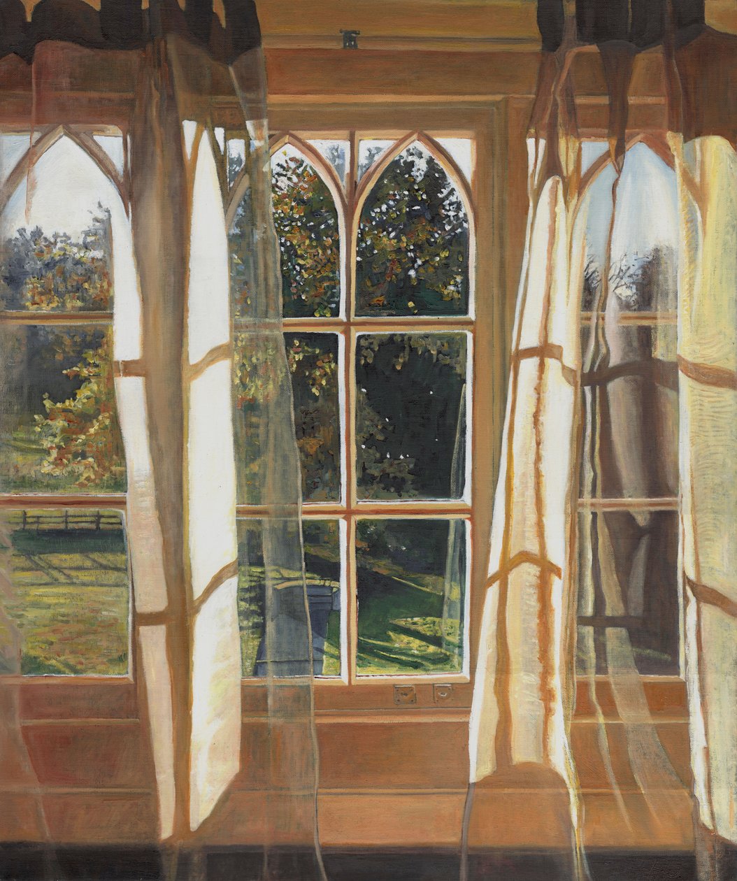 The yellow window, 2013 by Helen White