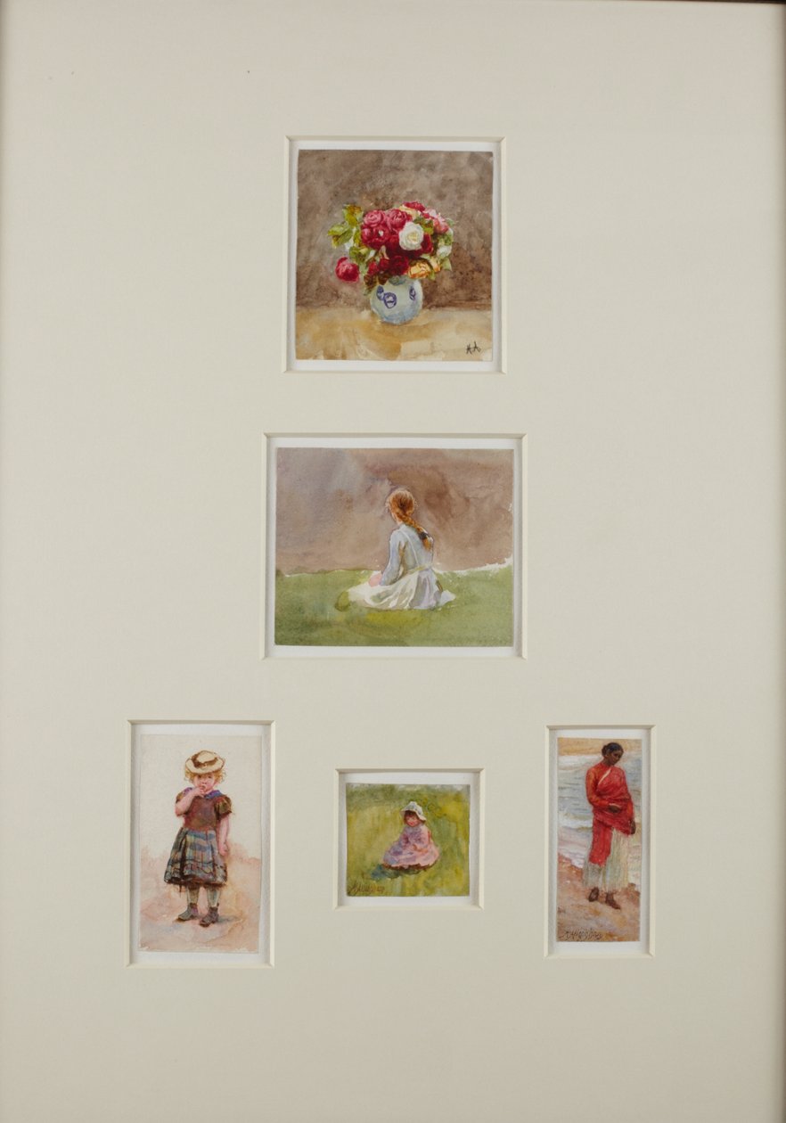 Five Sketches by Helen Allingham
