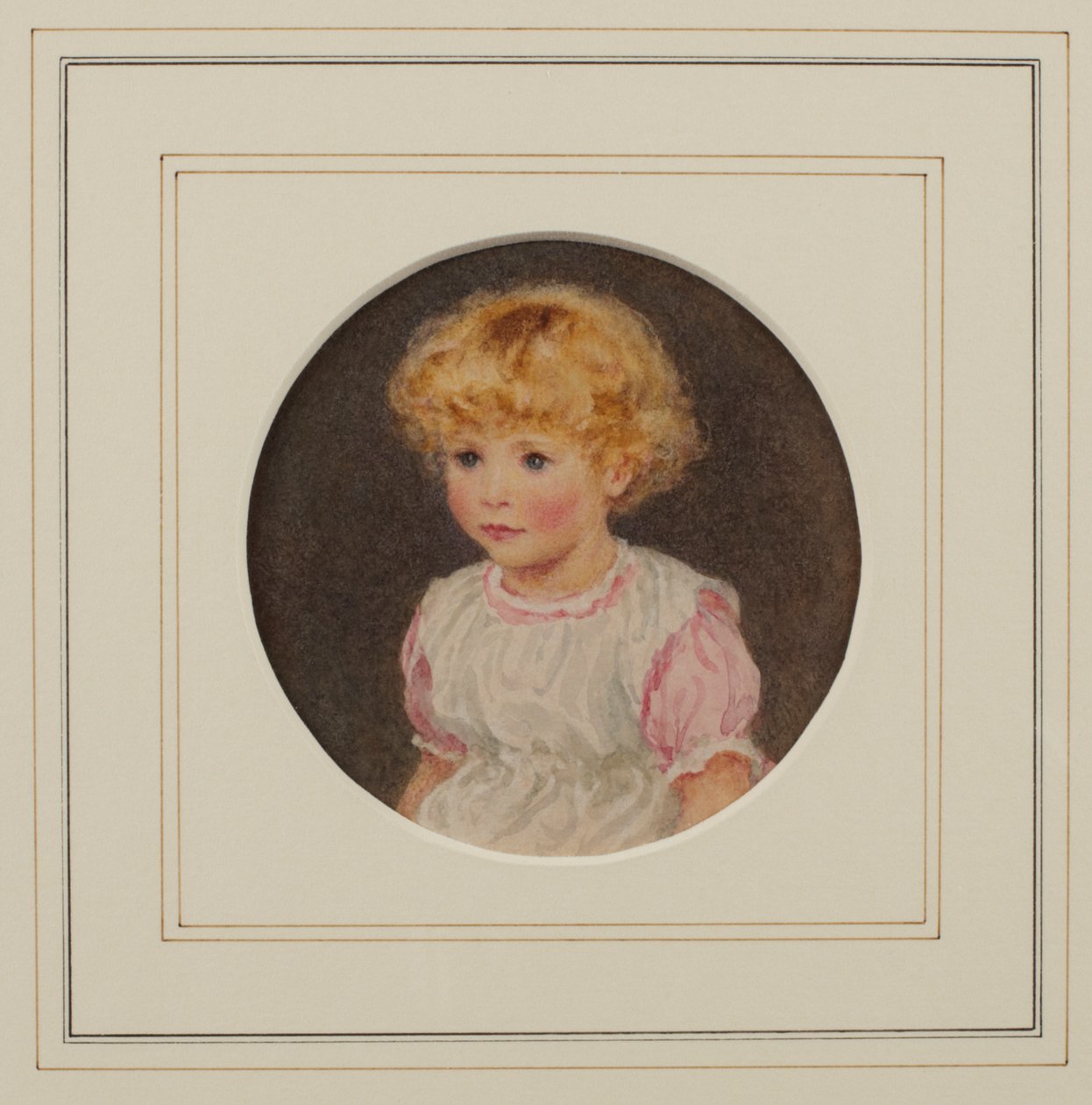 Henry Allingham, Aged 3 by Helen Allingham