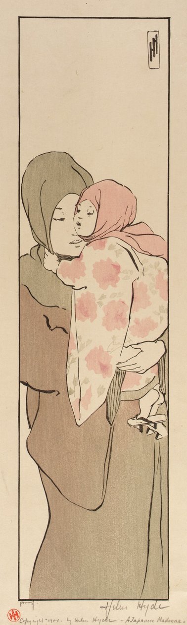 A Japanese Madonna by Helen Hyde