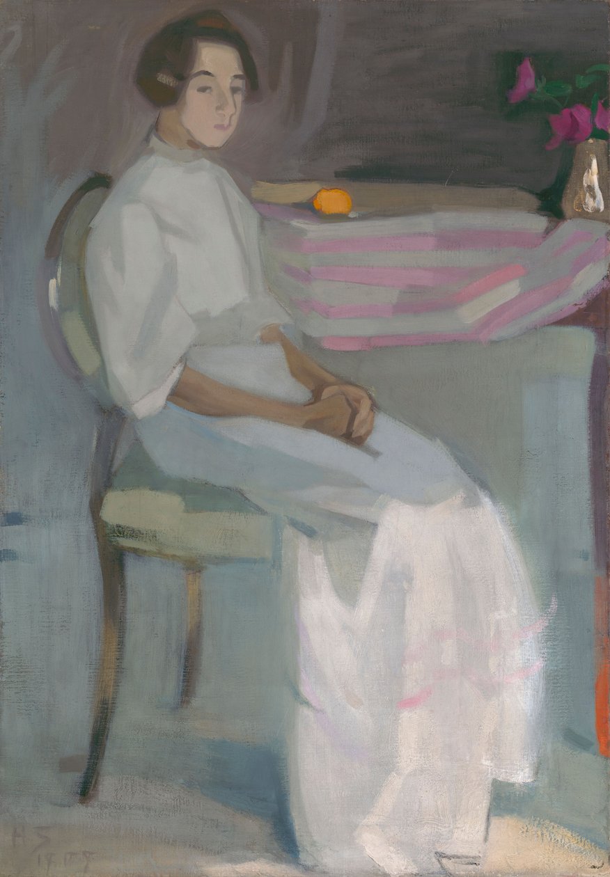 Costume Picture II by Helene Schjerfbeck