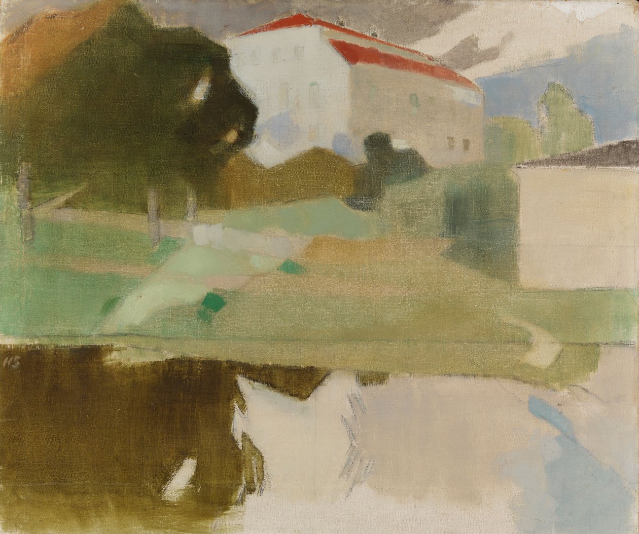 Sjundby Manor by Helene Schjerfbeck