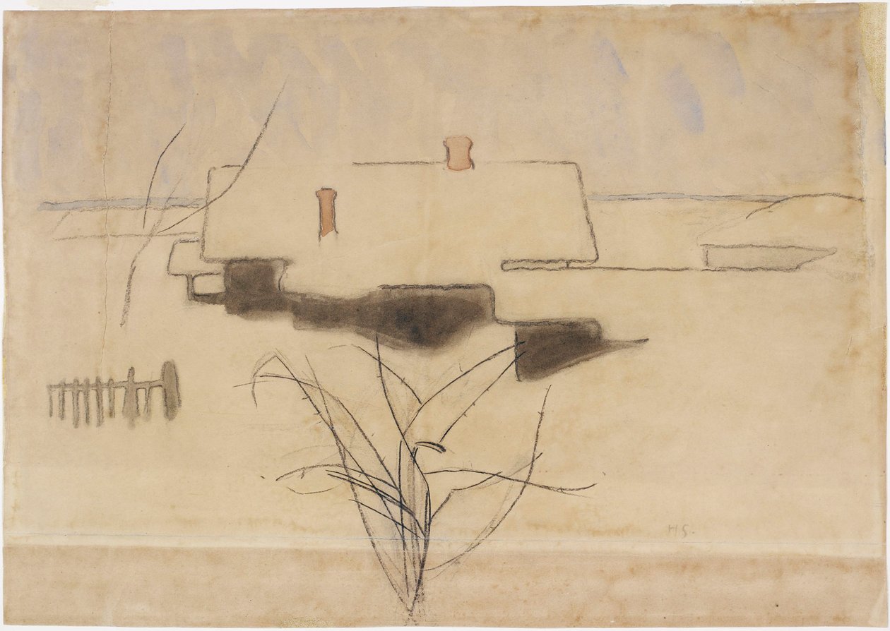 Tammisaari Landscape by Helene Schjerfbeck