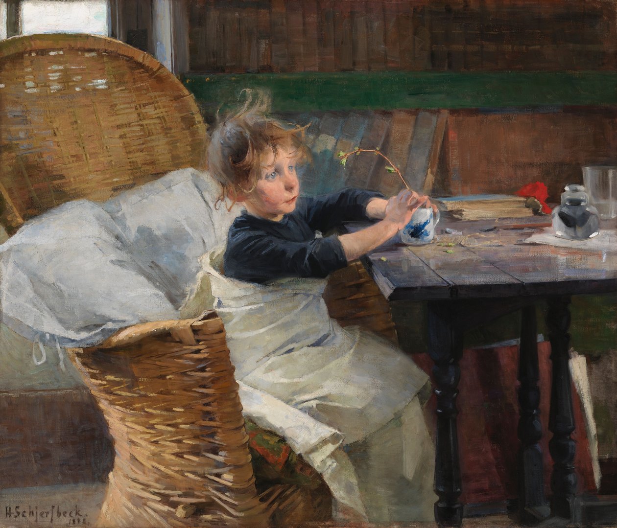 The Convalescent by Helene Schjerfbeck