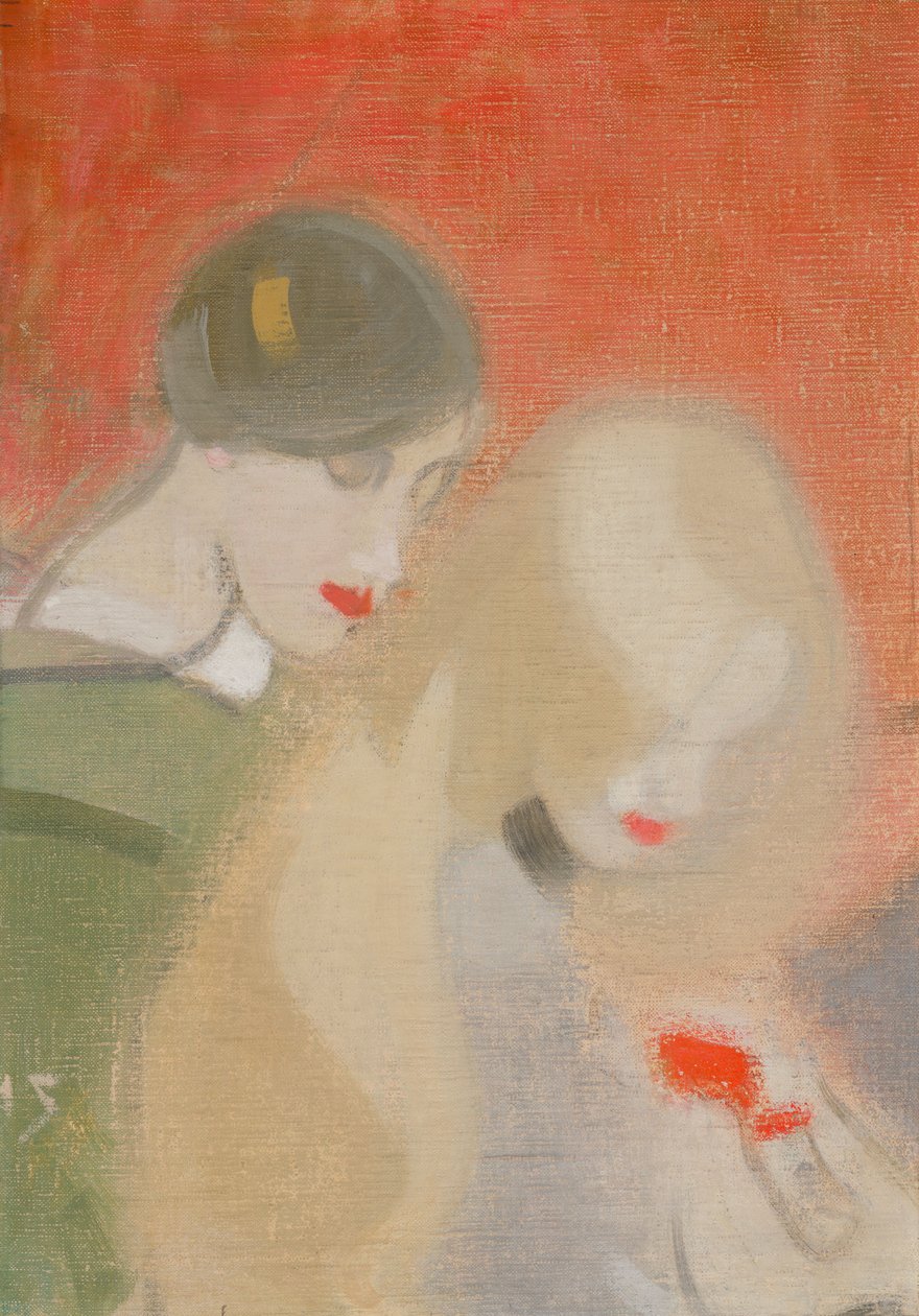The Family Heirloom by Helene Schjerfbeck